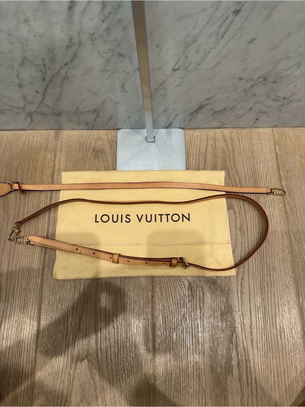 Louis Vuitton Monogram Pochette with additional Crossbody strap - Picture 16 of 16